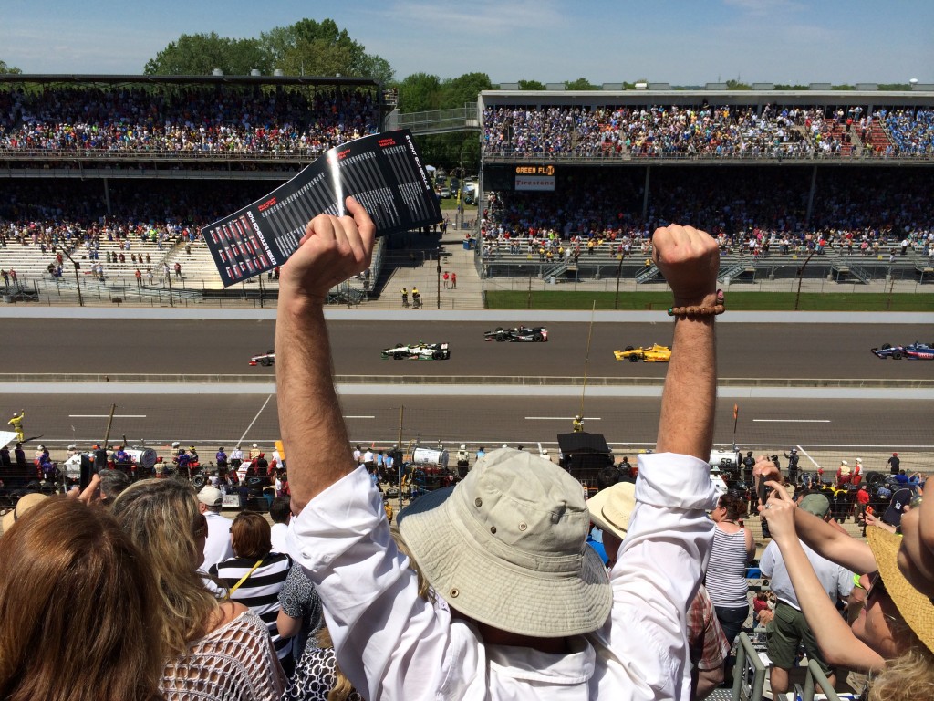 Indy 500 fans