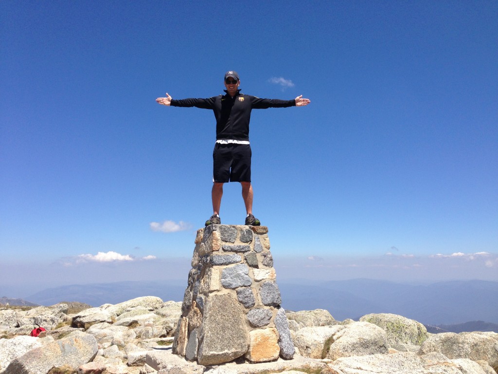 Lee Abbamonte, Summit of Mount Kosciuszko, Australia, Lee Abbamonte