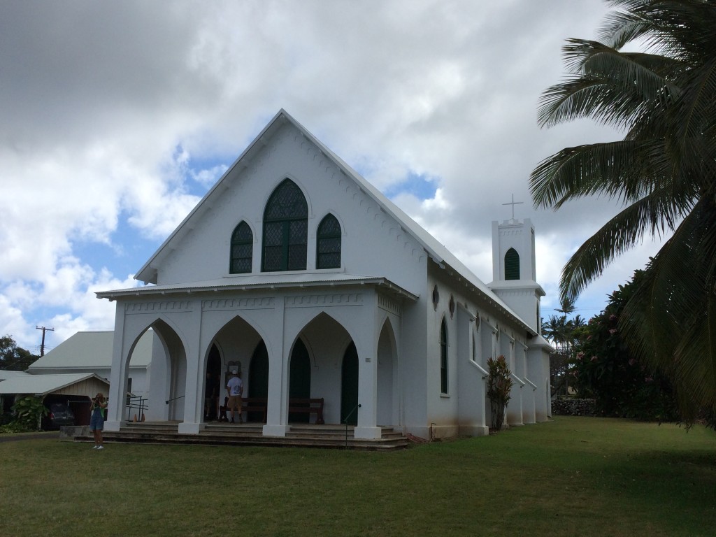 Molokai, Hawaii, Kalaupapa, Father Damien Tour, church