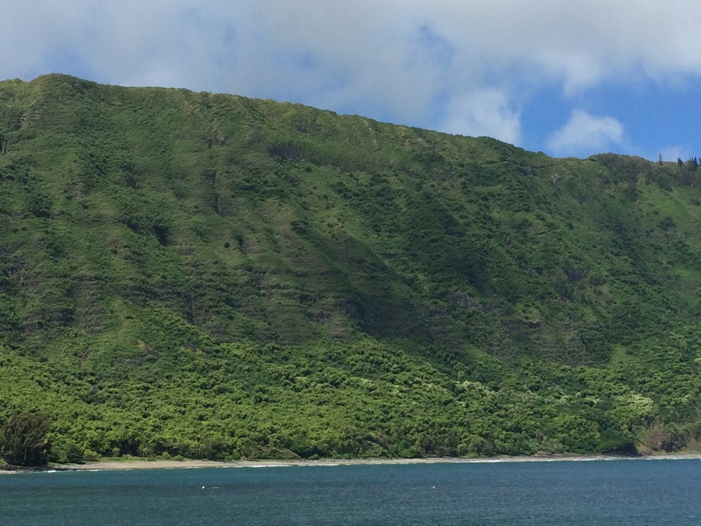 Molokai, Hawaii, Kalaupapa, View from dock