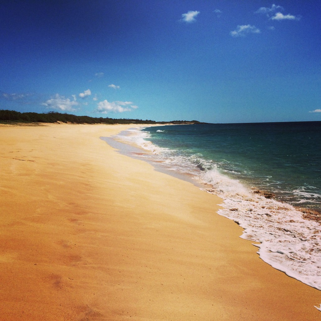 Papohaku Beach, Molokai, Hawaii