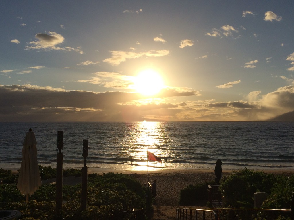 Sunset, Four Seasons Maui, Four Seasons Resort Maui at Wailea, Wailea, Hawaii, Maui