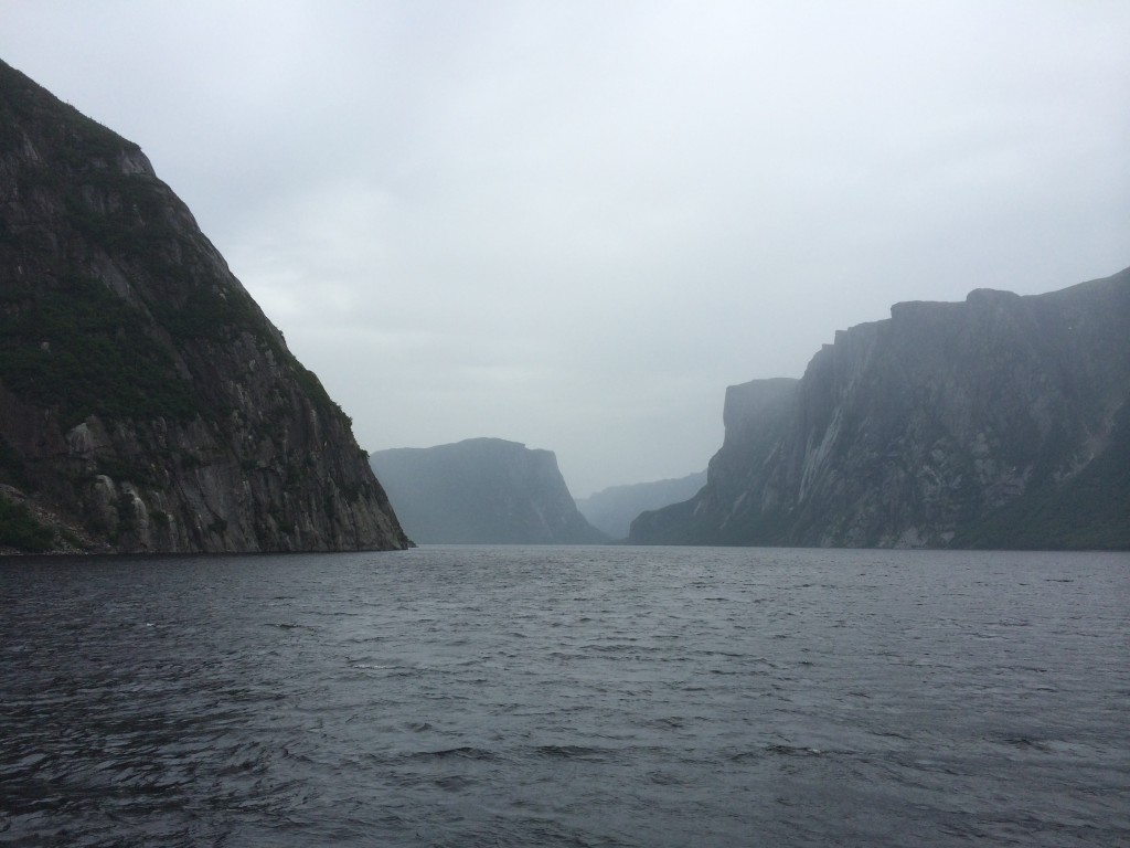 Fjord tour, western newfoundland, Canada