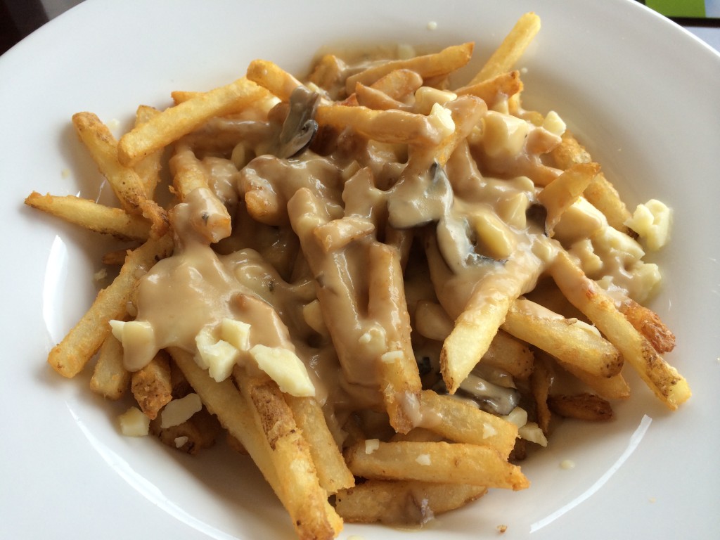 Humber Valley Resort, western newfoundland, Canada, poutine