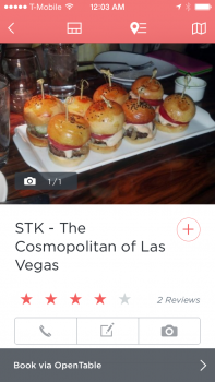 Gogobot, STK, Postcard, Las Vegas