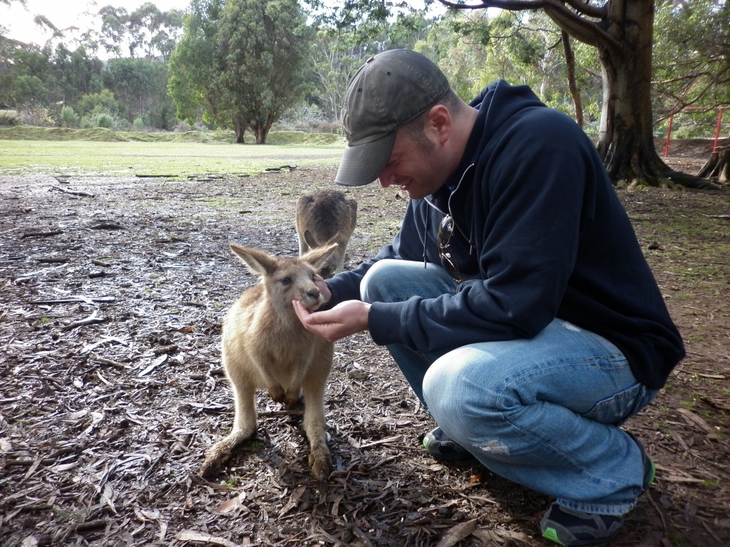 Lee Abbamonte, wallaby, Tasmania, Australia