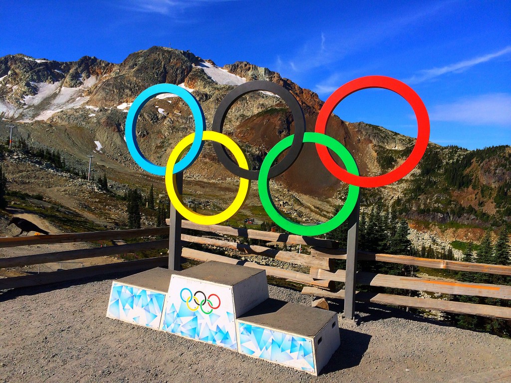 Whistler Olympic rings