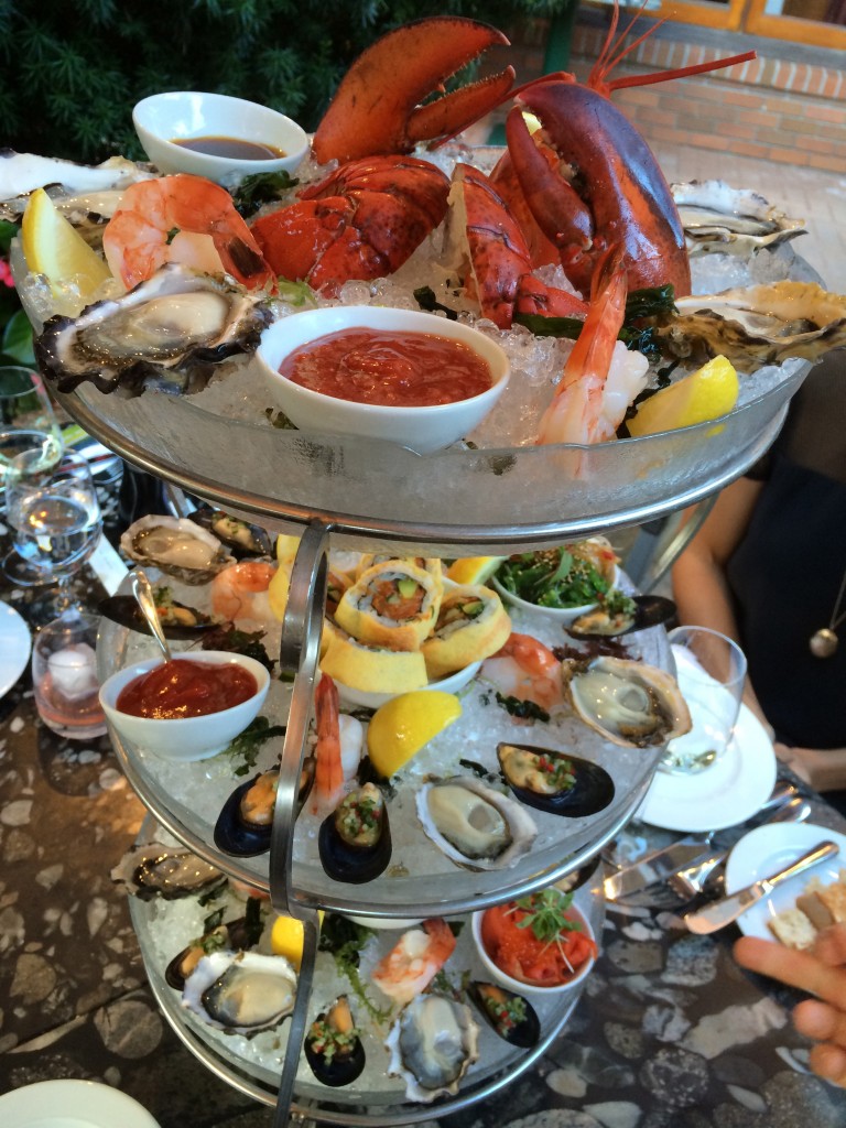 Araxi seafood plate