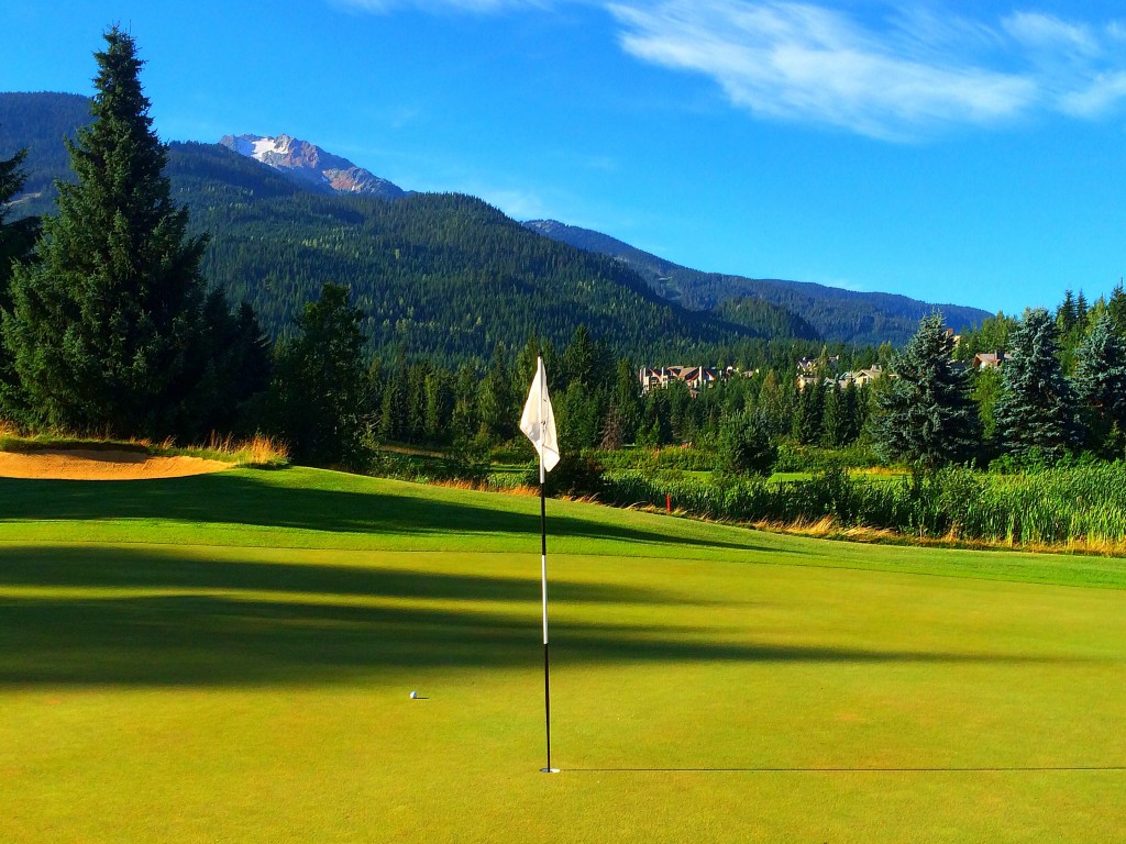 whistler, golf