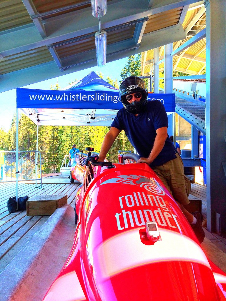 Lee Abbamonte Bobsled, Whistler