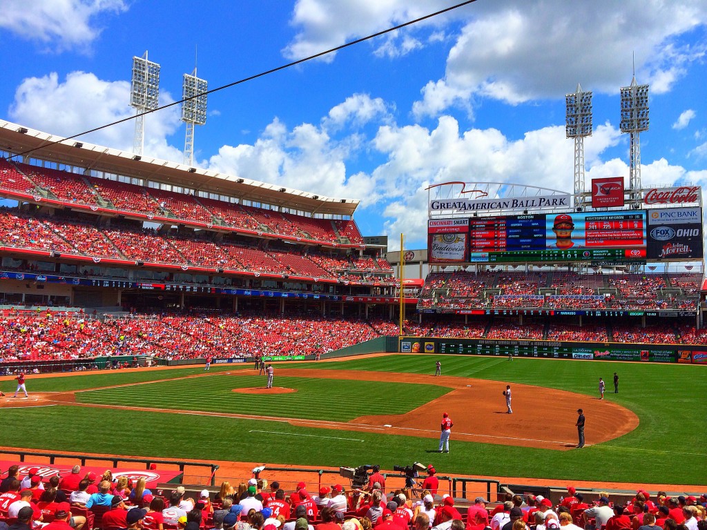 Great American Ballpark, Cincinnati, Ohio, Reds, baseball, Cincinnati Reds