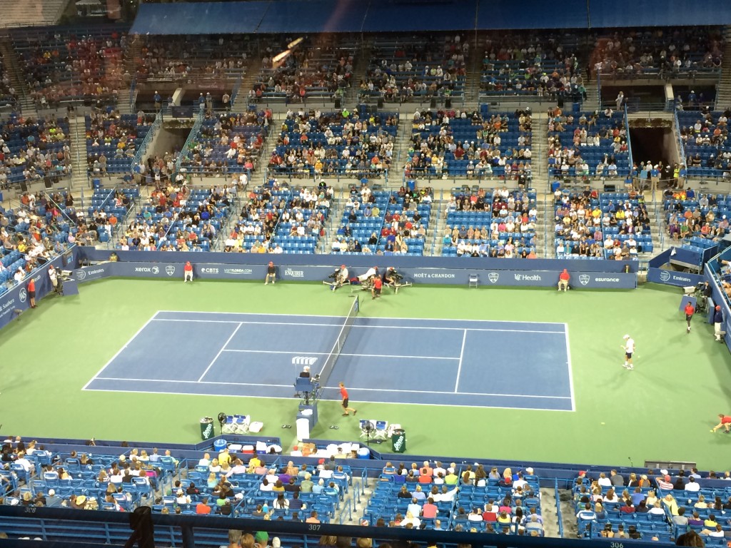 Western and Southern Financial Masters tennis, center court, Cincinnati, Masters