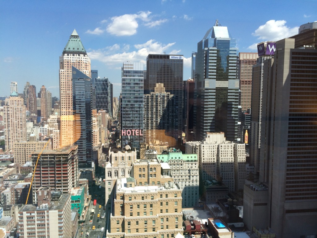 Westin Times Square view