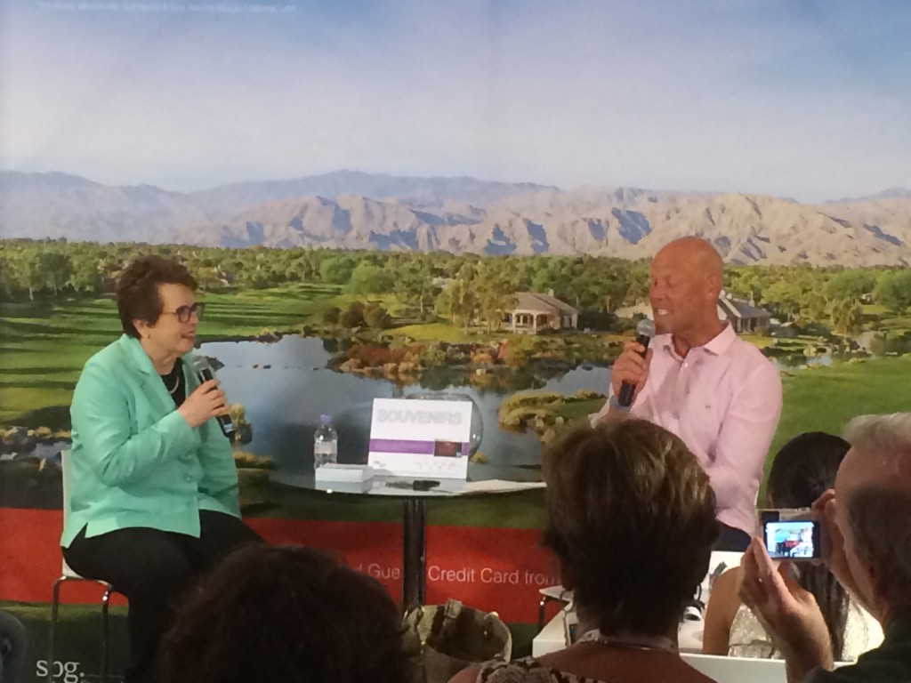 Murphy Jensen, Billie Jean King, SPG