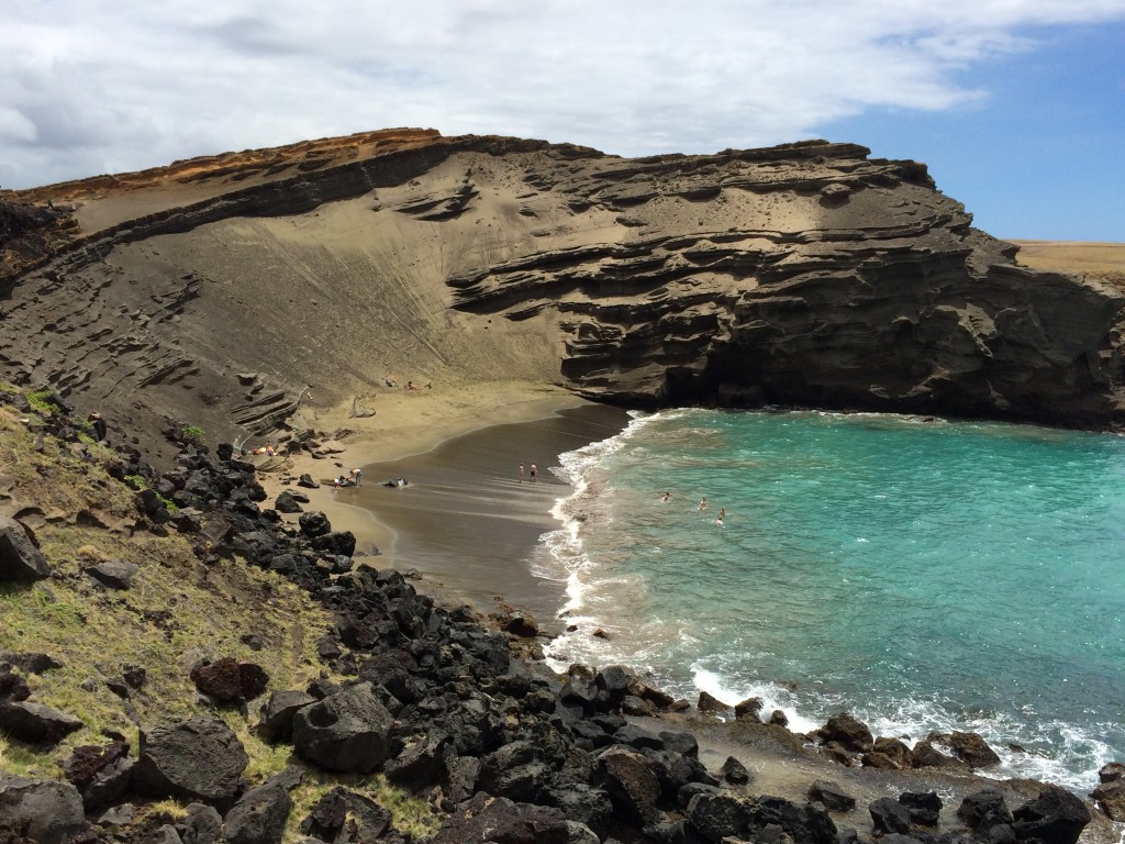 Green Sand Beach, Big Island, Hawaii