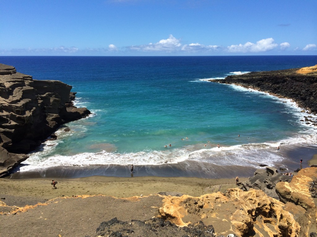 Green Sand Beach, Big Island, Hawaii