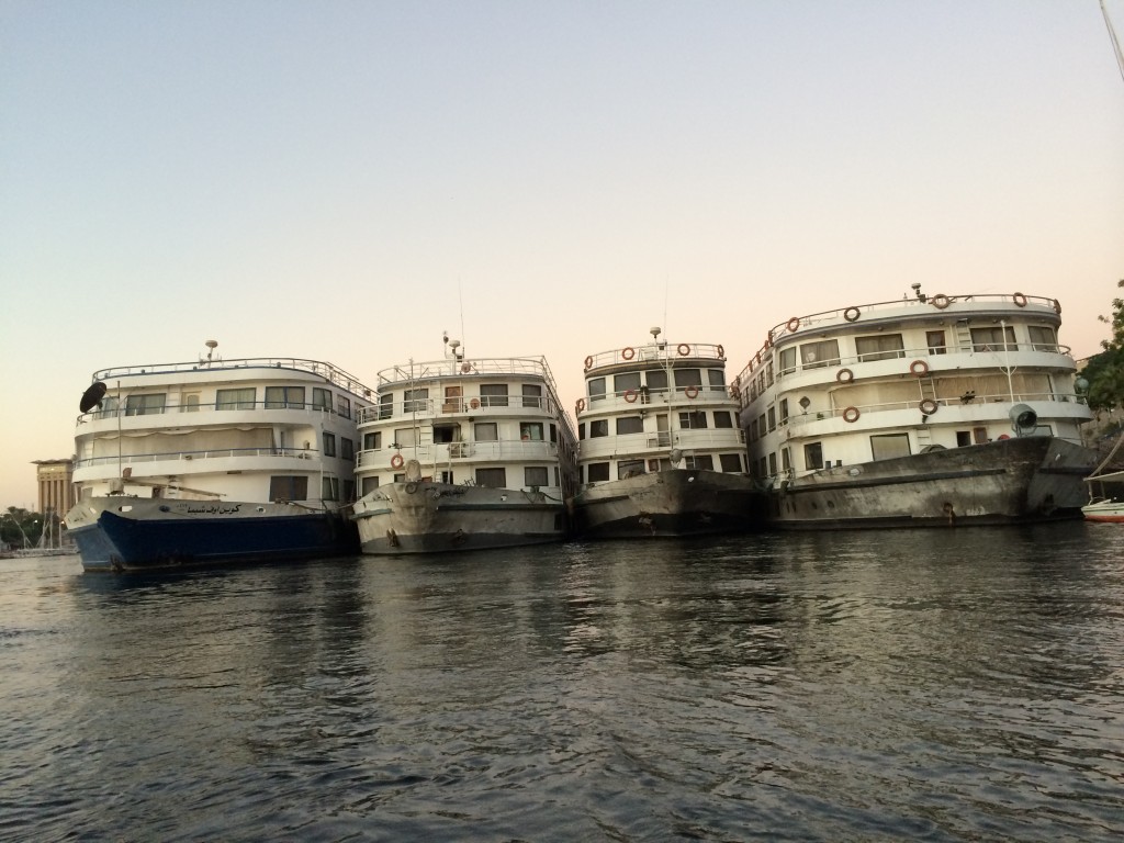 Nile River Boats, Aswan