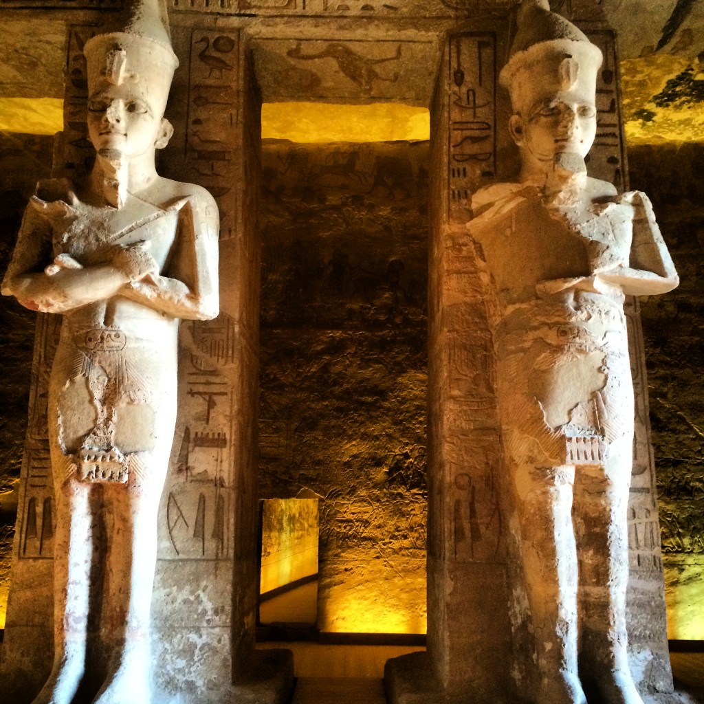 Abu Simbel, Egypt, Africa, Statues