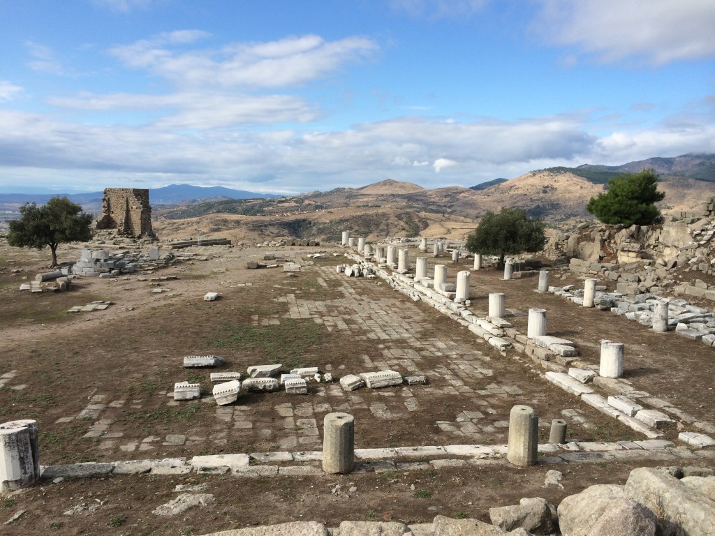 Pergamon, ruins, Turkey