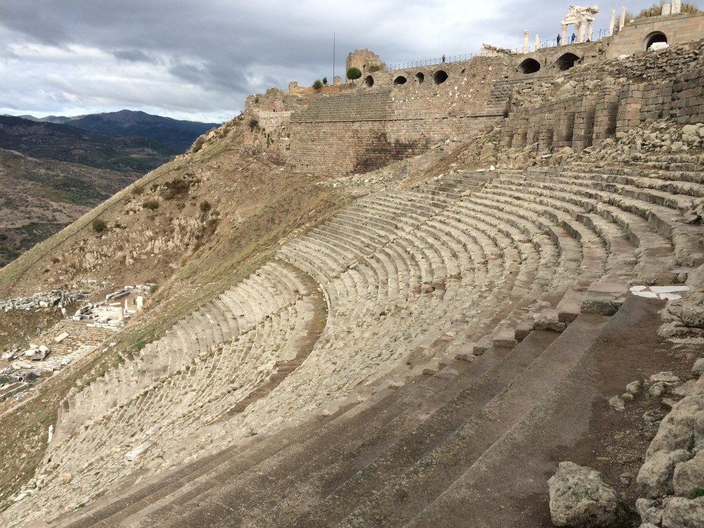 Hellenistic Amphitheater, Pergamon, Pergamum, Turkey