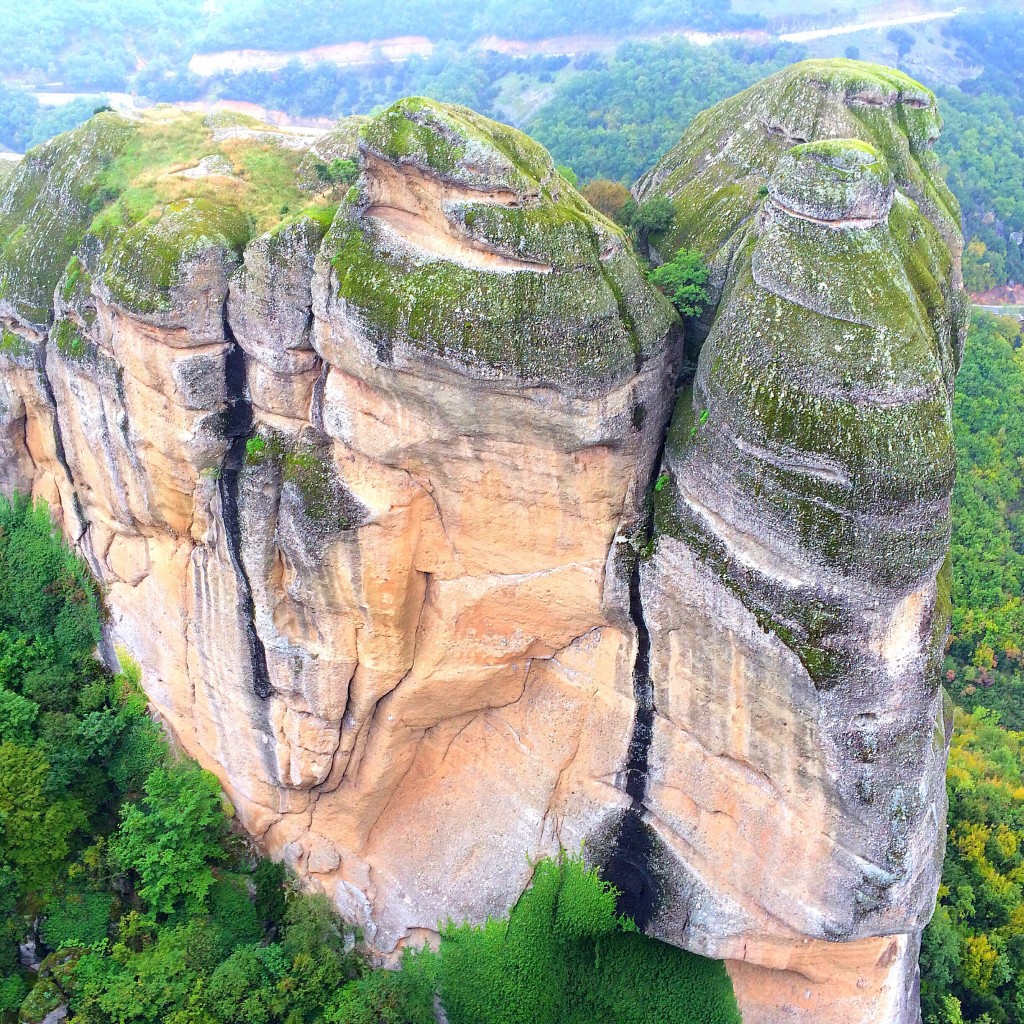 rocks, Meteora, Greece