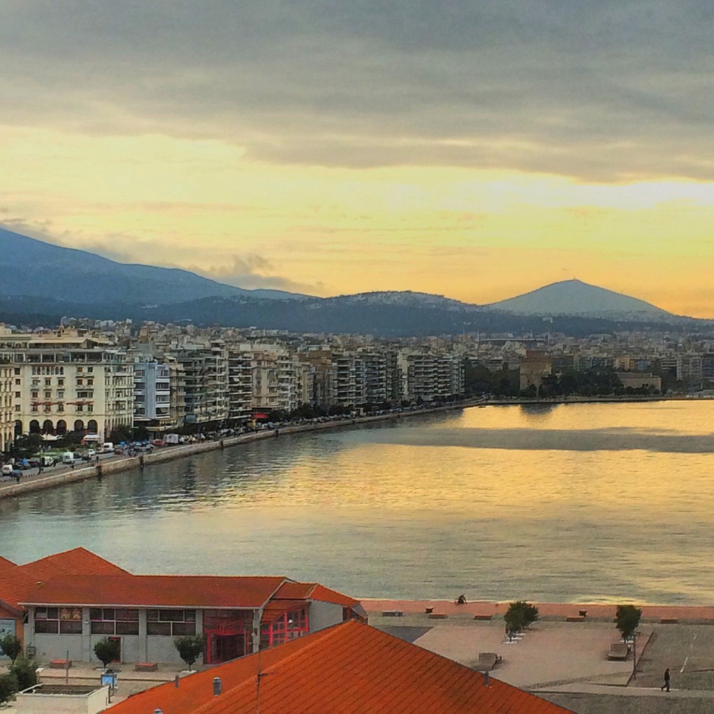 Thessaloniki, Greece, sunrise