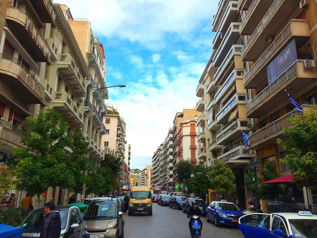 Thessaloniki, Greece, neighborhood