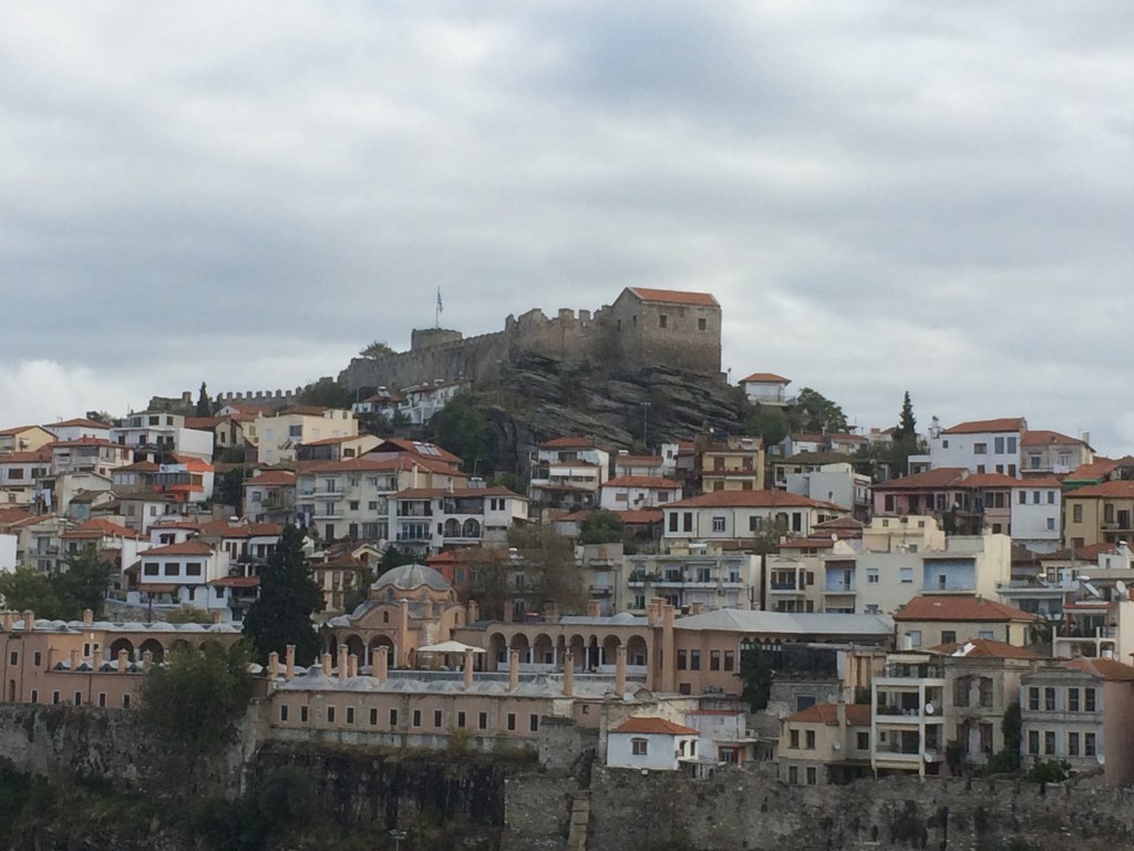 Kavala, Greece, castle