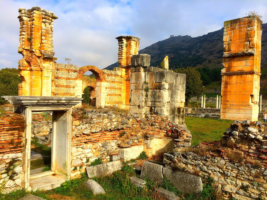 Philippi, Greece, ruins