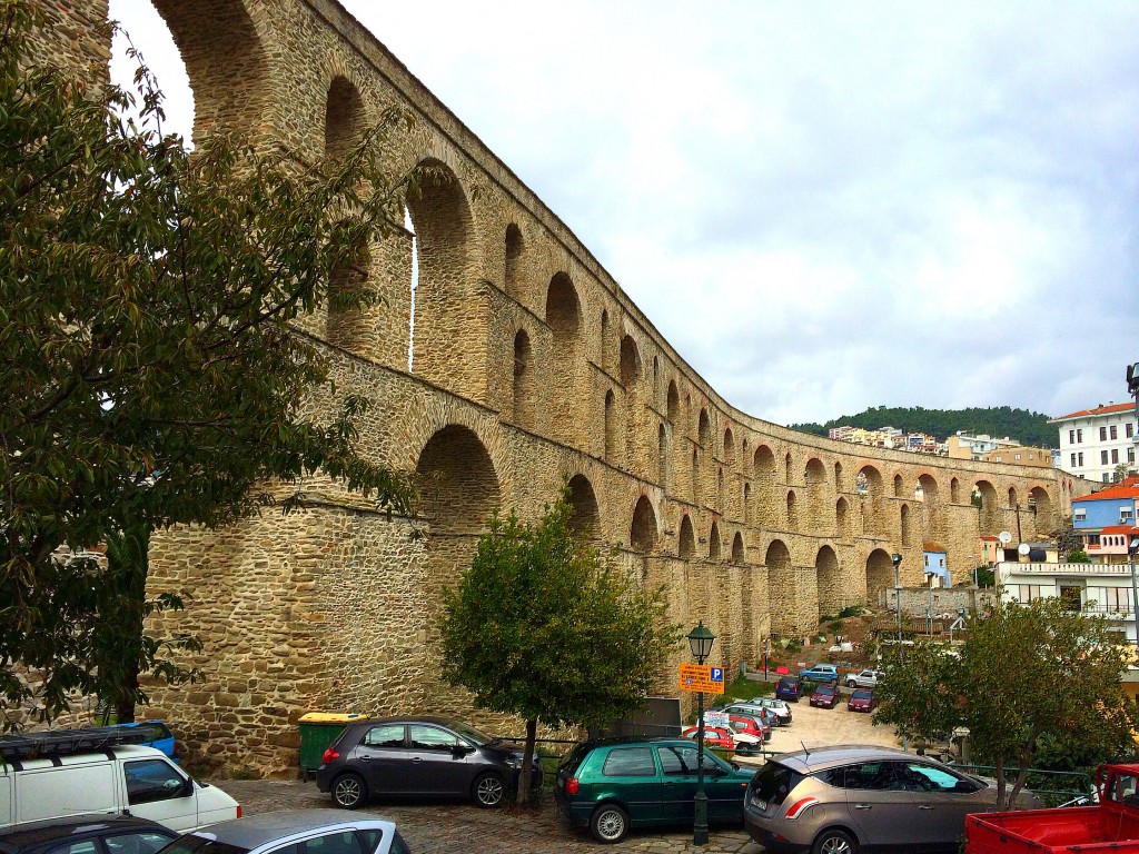 Kavala, Greece, Aqueduct