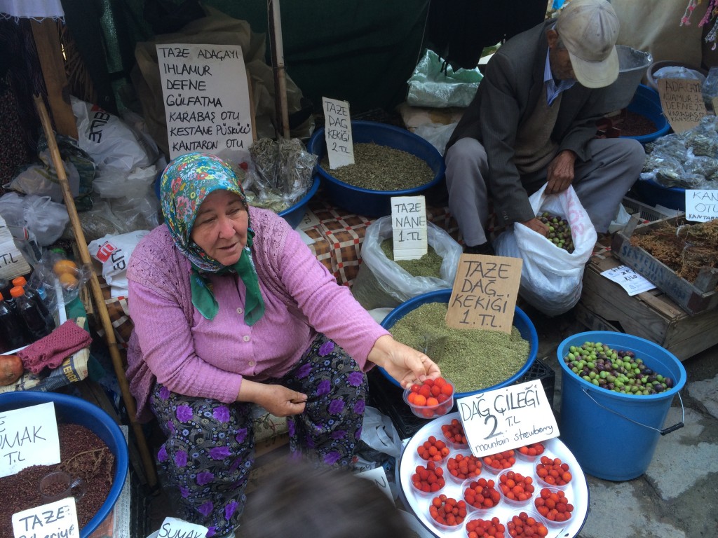 Street seller, Sirince, Turkey
