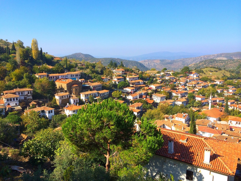 View from Nisanyan Hotel, Sirince, Turkey