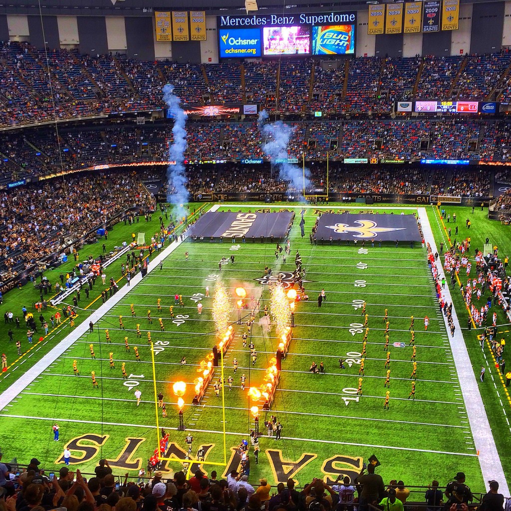 New Orleans, Louisiana, Superdome, Saints, Bengals