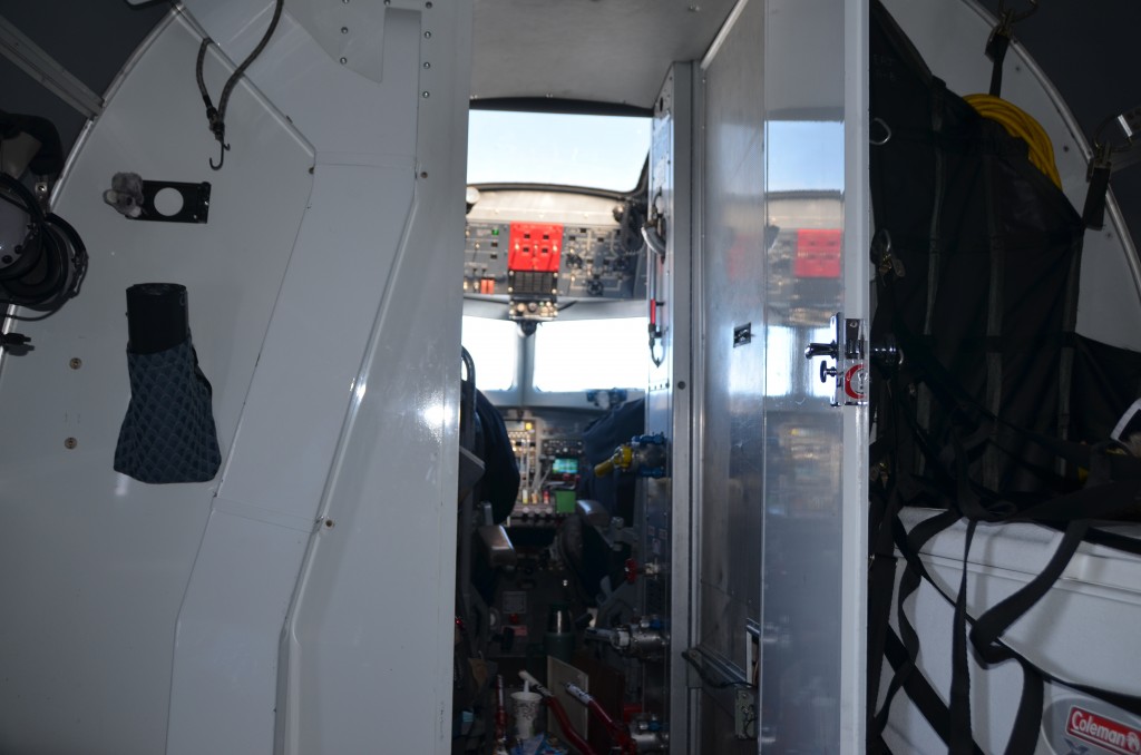 cockpit, DC3, Antarctica