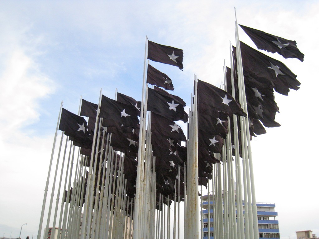 flags, Havana, Cuba