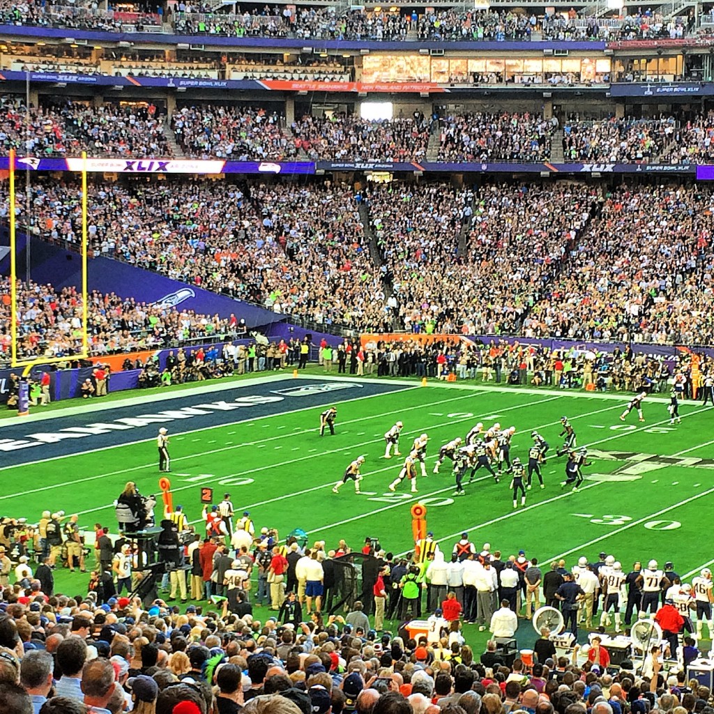 Underway at Superbowl XLIX