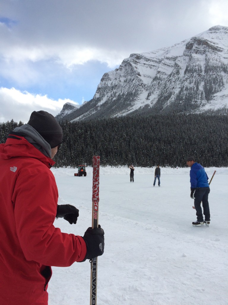 hockey, lake louise