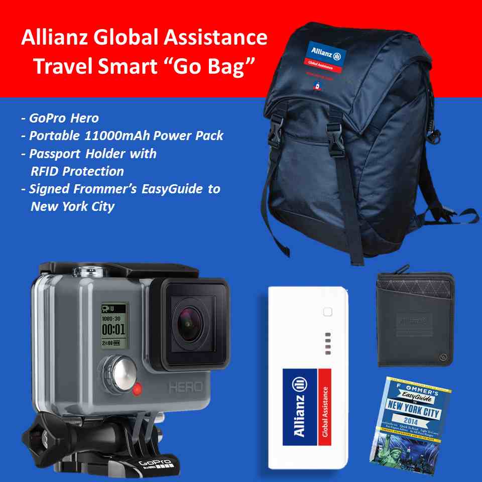 Go Bag, Allianz, Allianz Travel Insurance, travel