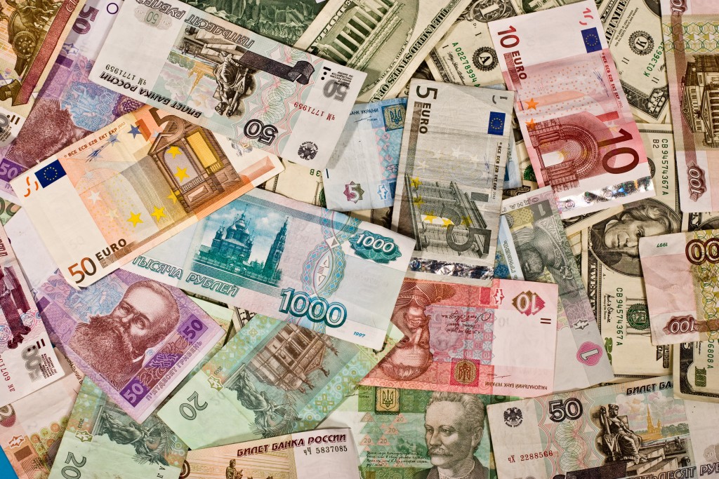 currencies, money