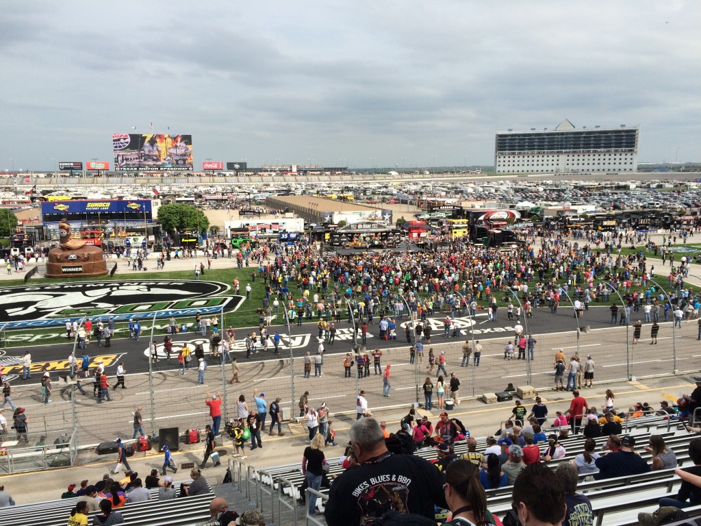 Texas Motor Speedway, Duck Commander 500, infield