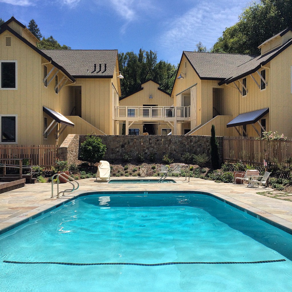 Farmhouse Inn, pool, Sonoma, California