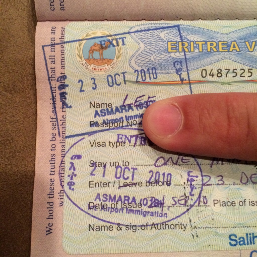 Eritrea Visa
