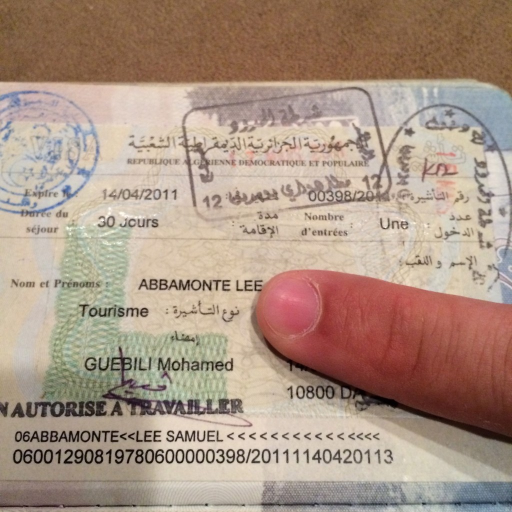 Algeria Visa