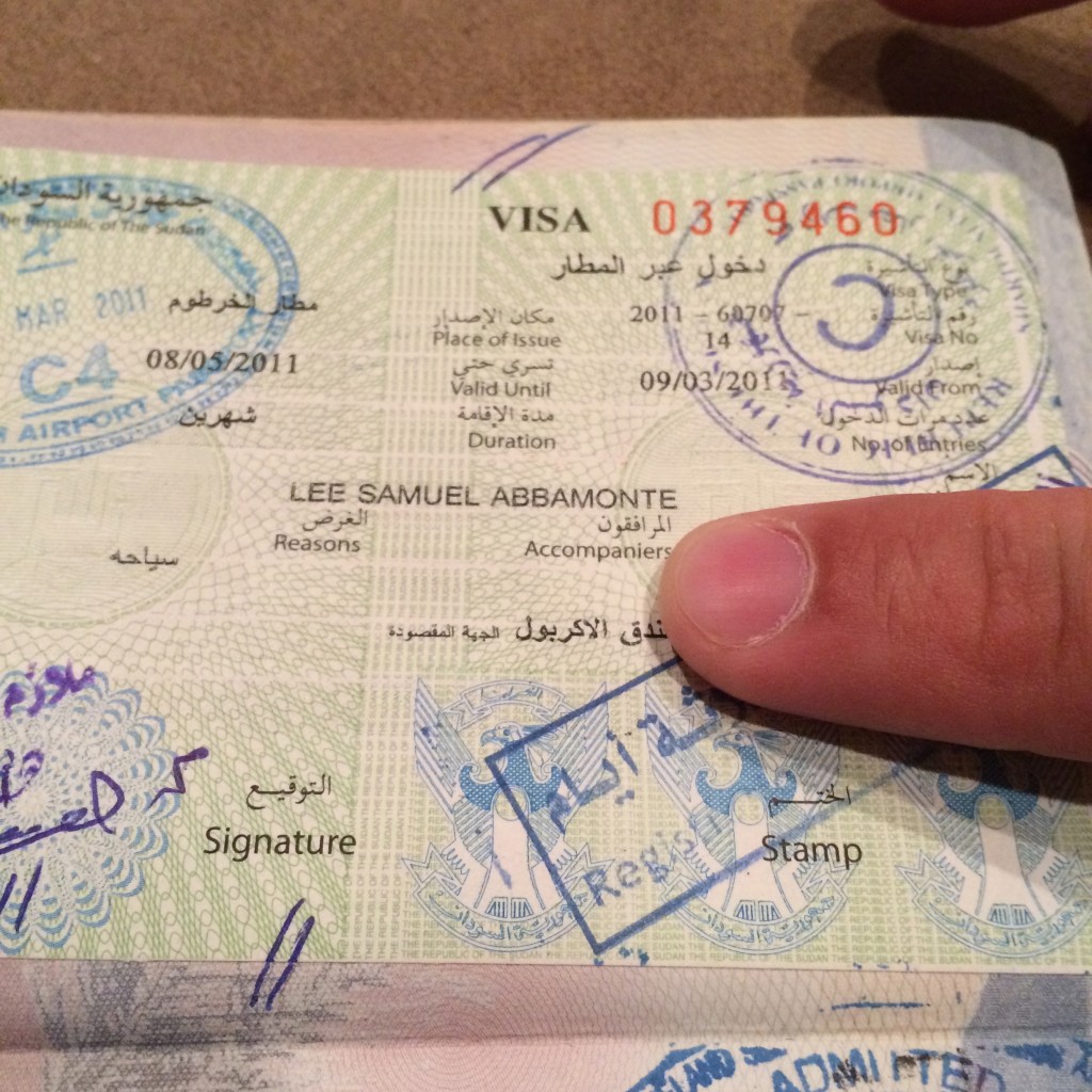 Sudan Visa