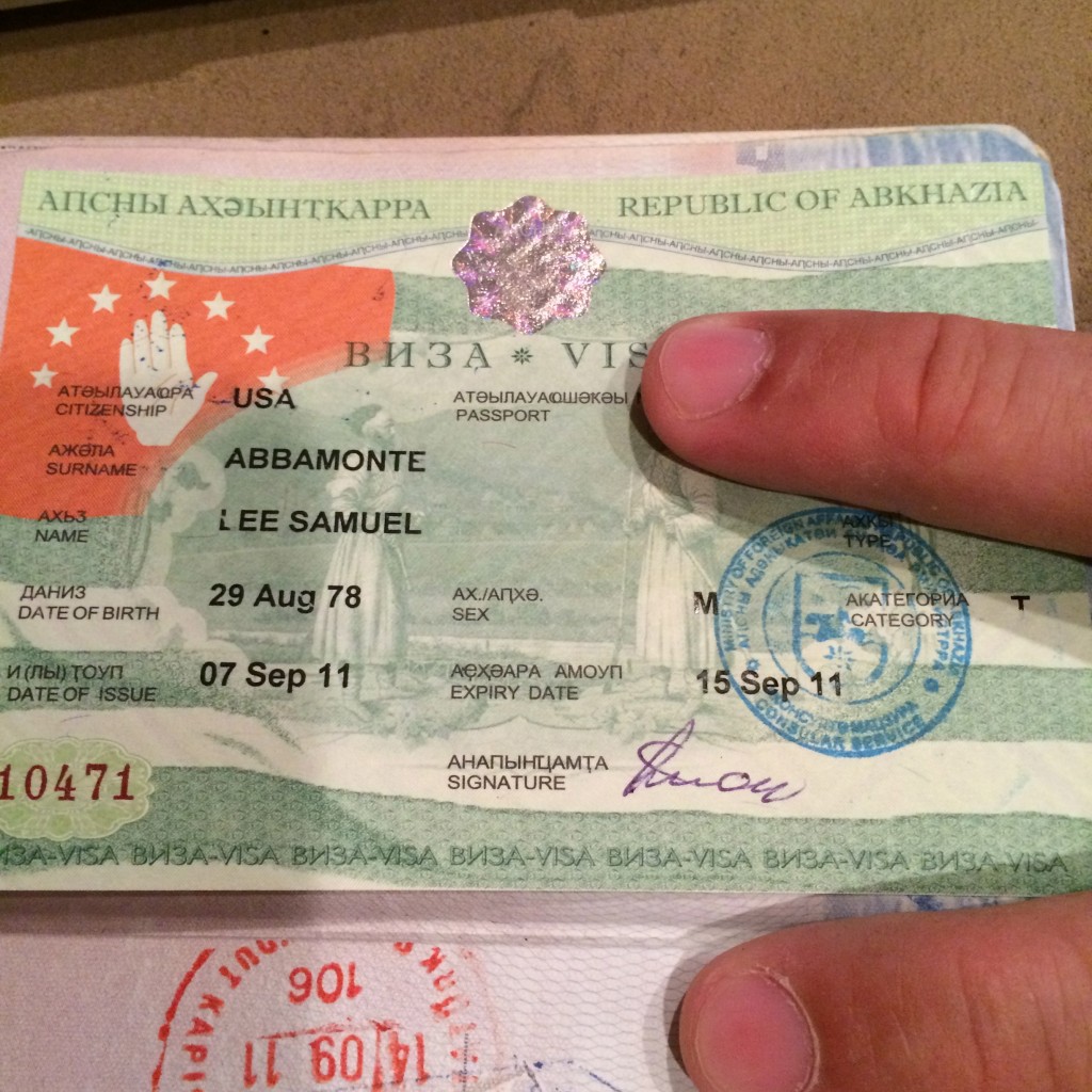 Abkhazia Visa