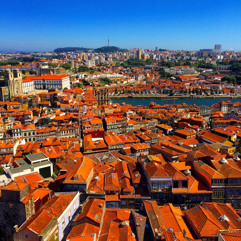 Porto, Portugal, view, Torre dos Clerigos