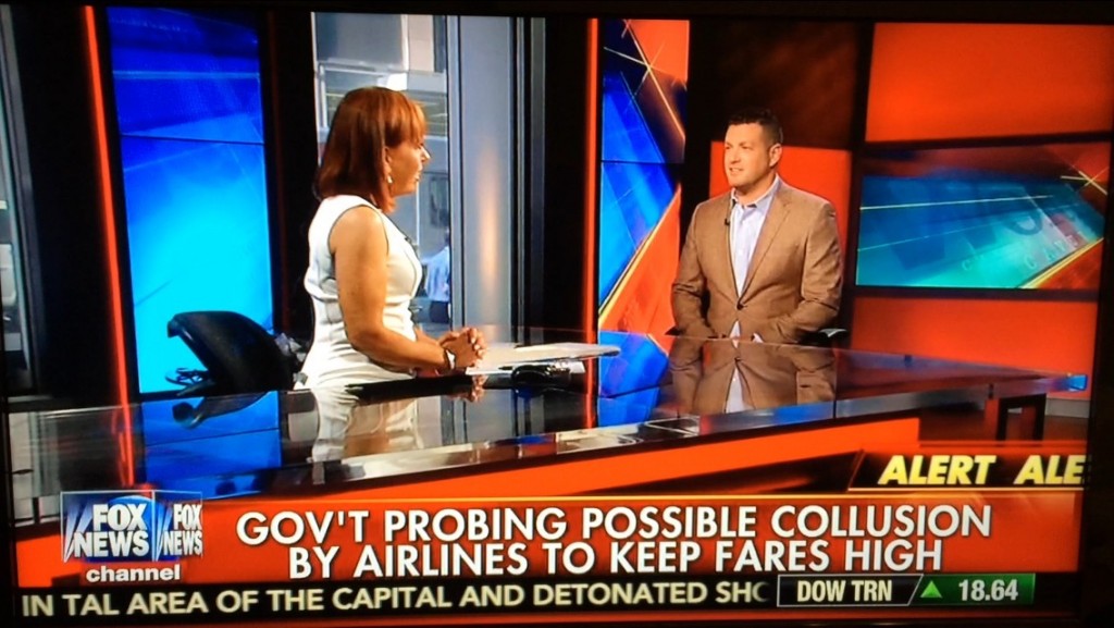 Lee Abbamonte, FOX News, Cavuto, airlines