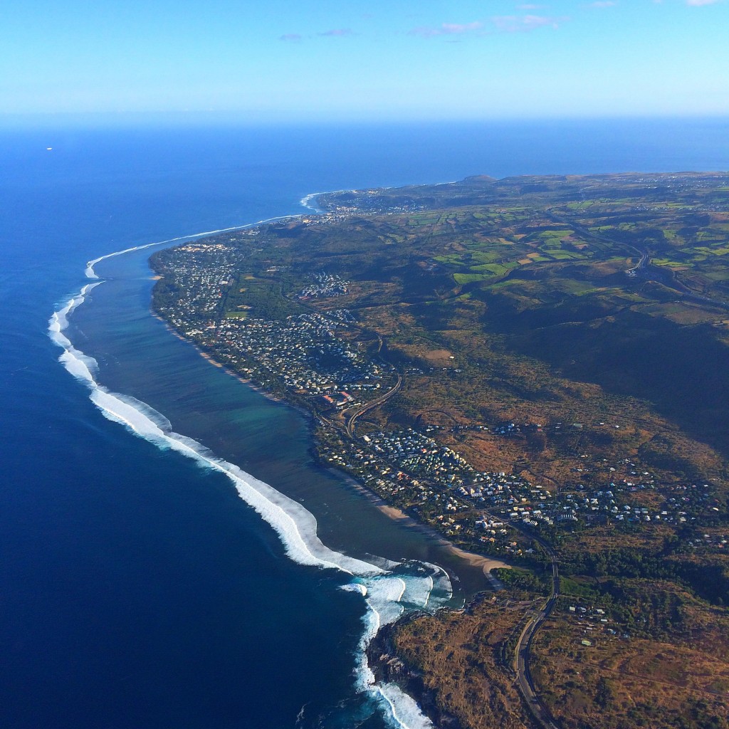 Reunion Island, La Reunion, coastline