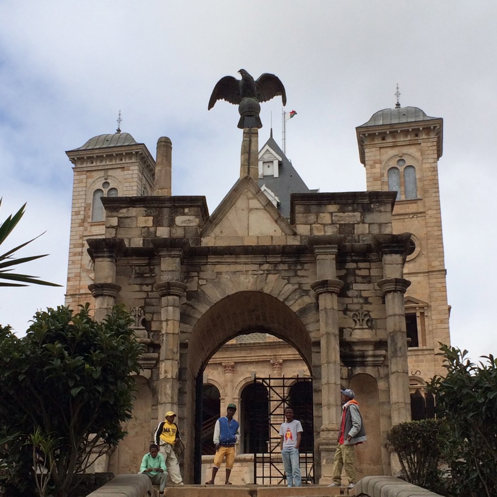 Rova gate, Antananarivo, Madagascar, Tana, Africa