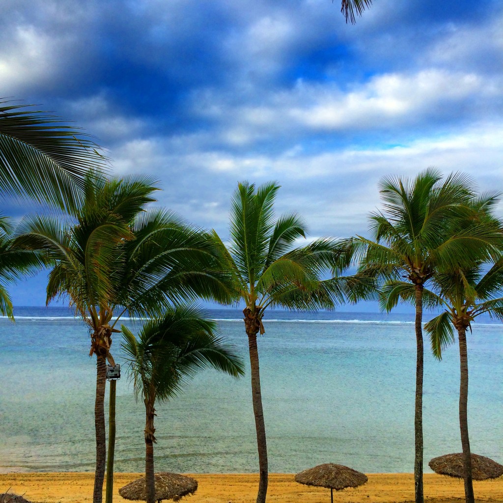 Fiji, Outrigger Fiji, palm trees